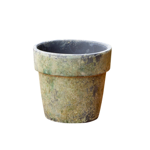 June Black Patinated Terracotta Pot