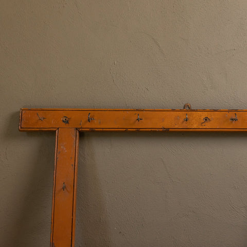 19th Century Wall Mounted Pine Cup Rack