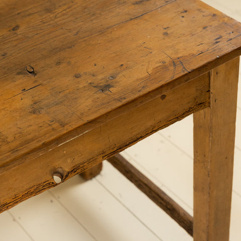 19th Century Irish Pine Farmhouse Table