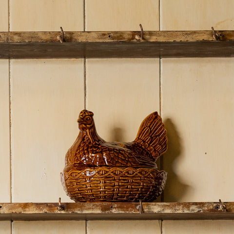 Vintage Glazed Hen