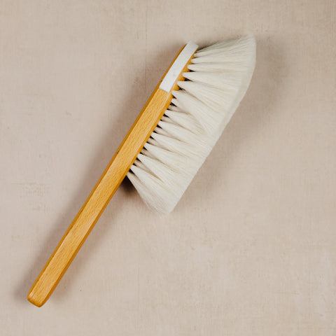 Goat Hair Dust Brush