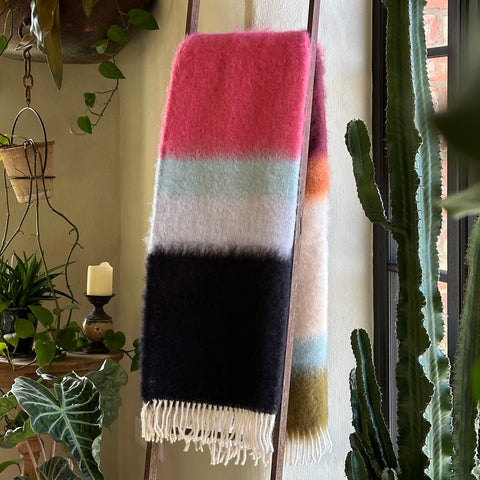 Handcrafted Mohair Blanket