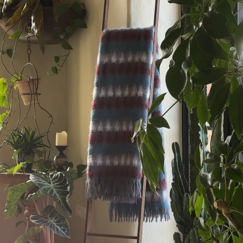 Handcrafted Mohair Blanket