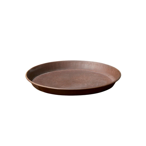 Rustic Brown Saucer