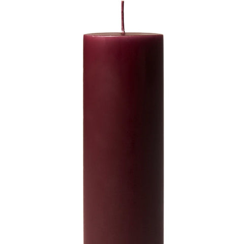 Aubergine Pillar Candle