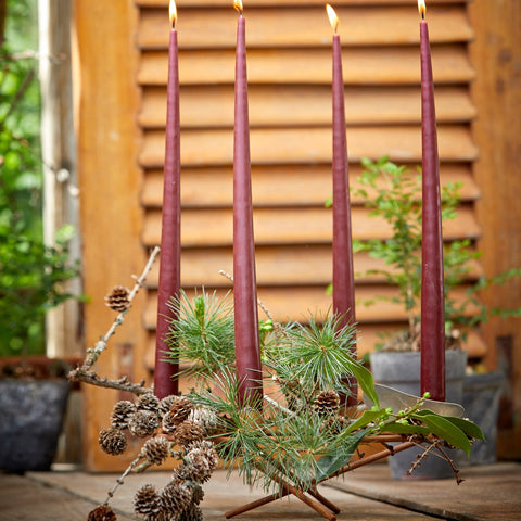 Rustic Iron Candle Holder