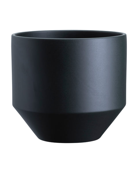 Forest Night Glazed Lily Flower Pot