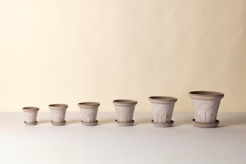 Fleur Pot and Saucer