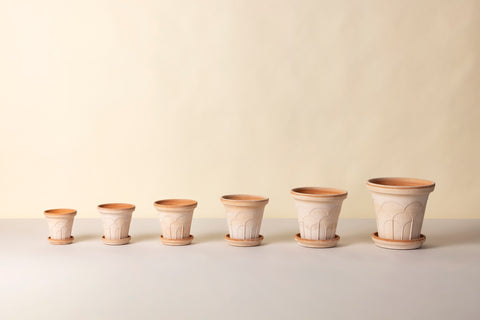Fleur Pot and Saucer