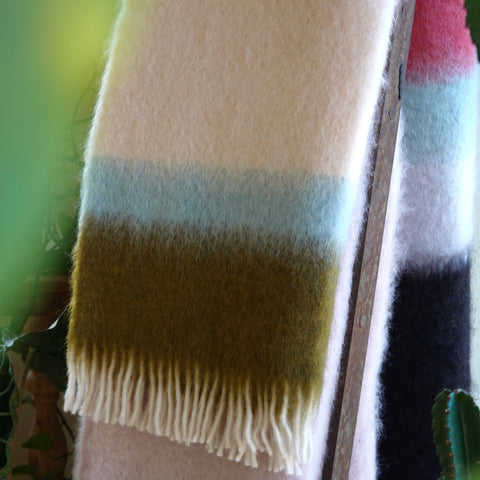 Handcrafted Mohair Blanket