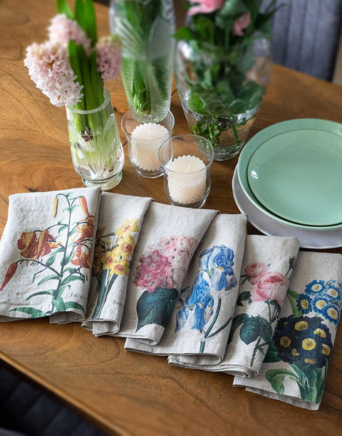 Set of 6 Linen Napkins